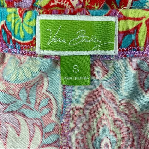 Vera Bradley SET of Print Drawstring Shorts & Hope Tee Shirt S - Picture 11 of 11